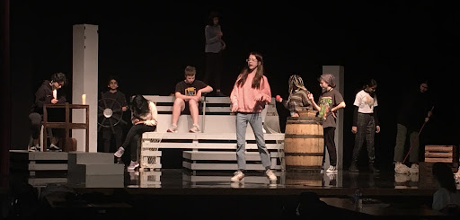 Students meet with next generation of Redhawk theatre