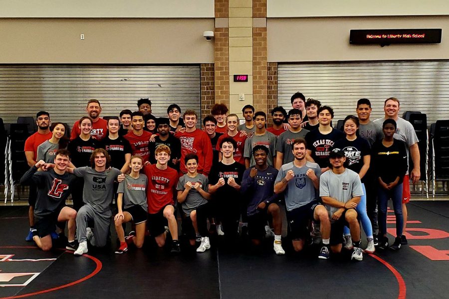 Wrestling is usually considered an individual sport as one athlete from each teams steps up to complete their challenge. However, for the Redhawk wrestlers, the sport is more about family than winning.