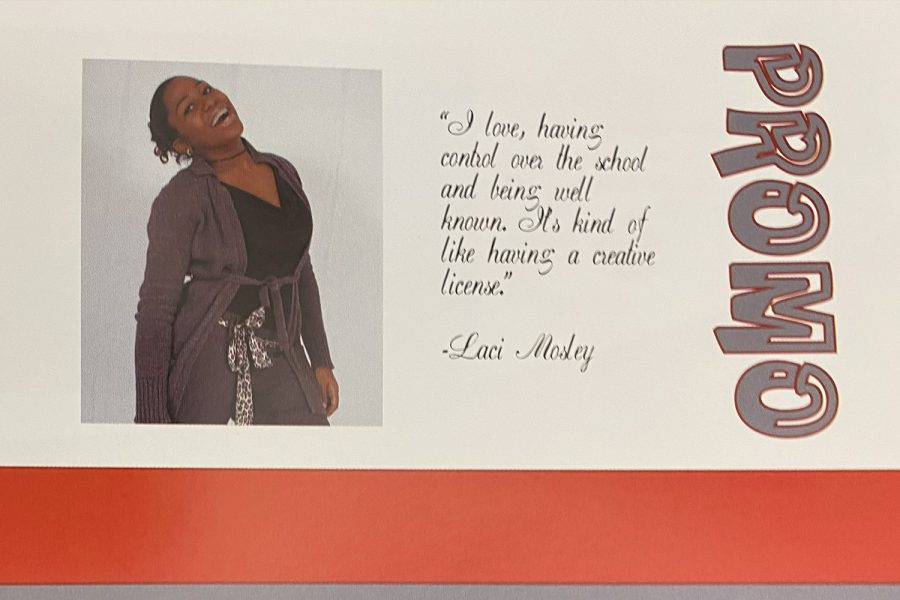 As a high school student at Liberty, Laci Mosley was involved in numerous activities including serving a term as the Student Council President. 