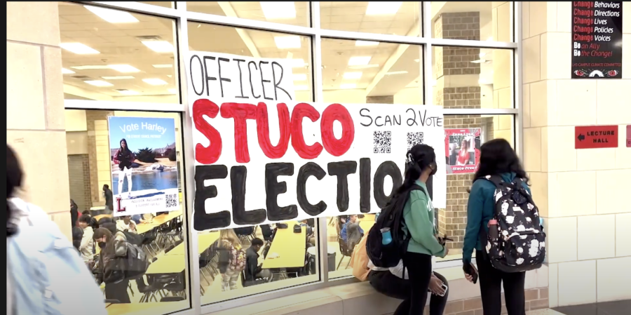 Voting for student council president opened this Monday. The candidate who does not win president will work with become the student body vice president.