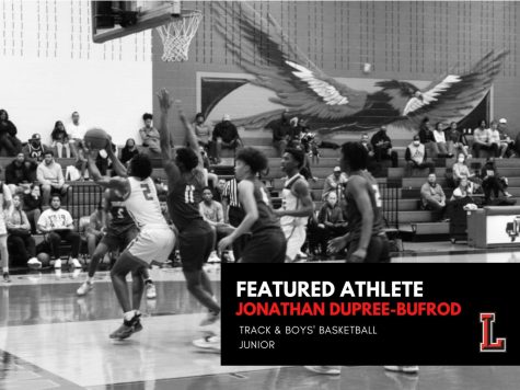 Wingspans Featured Athlete for 4/7 is basketball player and track runner, junior Jonathan Dupree-Buford.