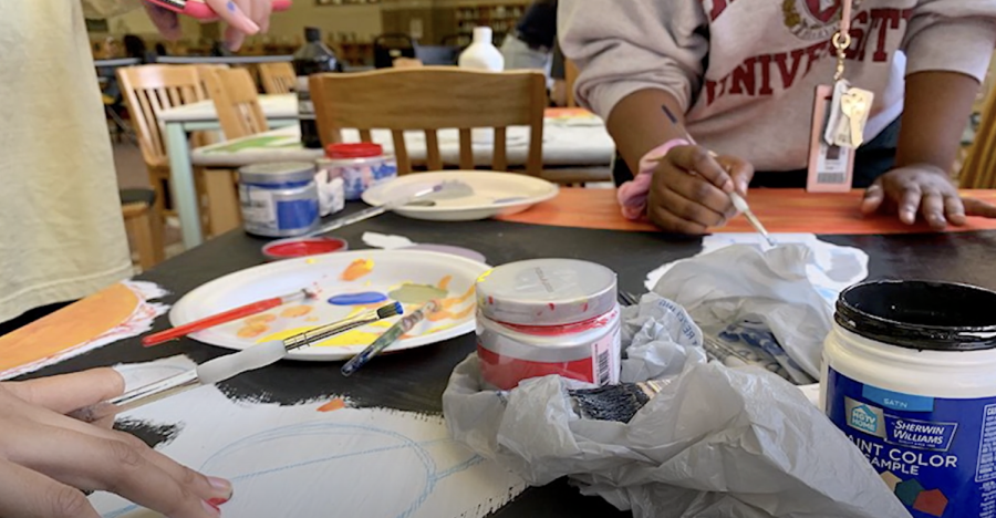 PALS has began a new project -- Painting with PALS. Every month, they will be hosting art sessions in order to further promote a friendly environment.