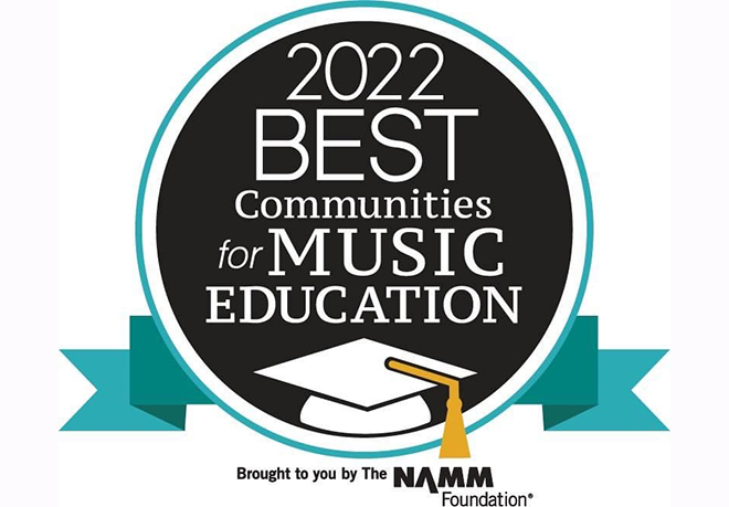 For the past five years, Frisco ISD has been distinguished as one of the best communities for music education. The National Association of Music Merchants (NAMM) Foundation has announced this years winners, with Frisco ISD being on the list, once again. 