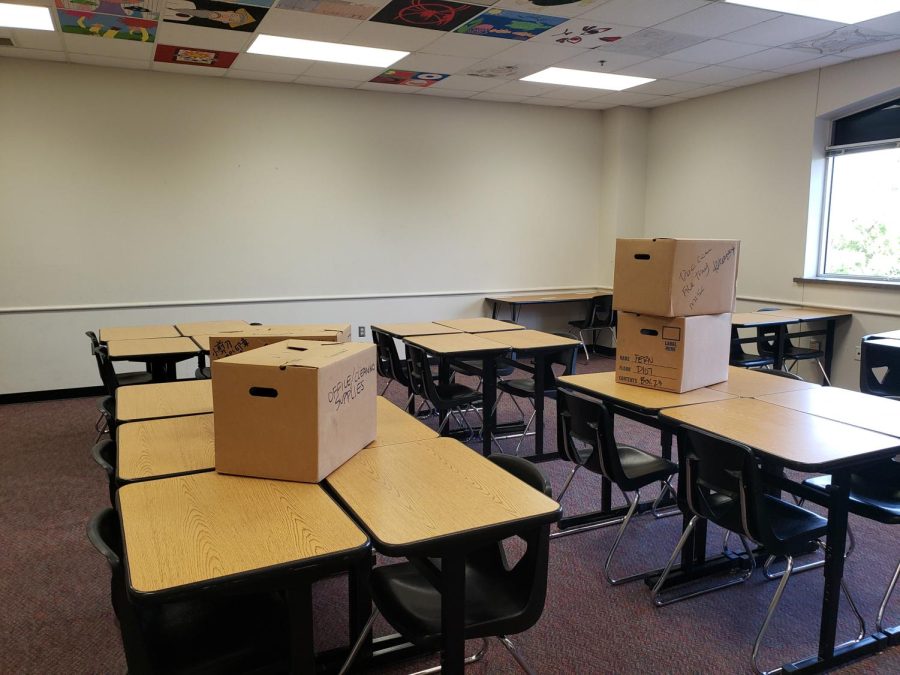 Teachers+were+required+to+pack+up+and+clean+up+their+classrooms+by+the+end+of+the+year.+This+summer%2C+the+campus+was+refreshed+and+the+floors+and+walls+were+redone.