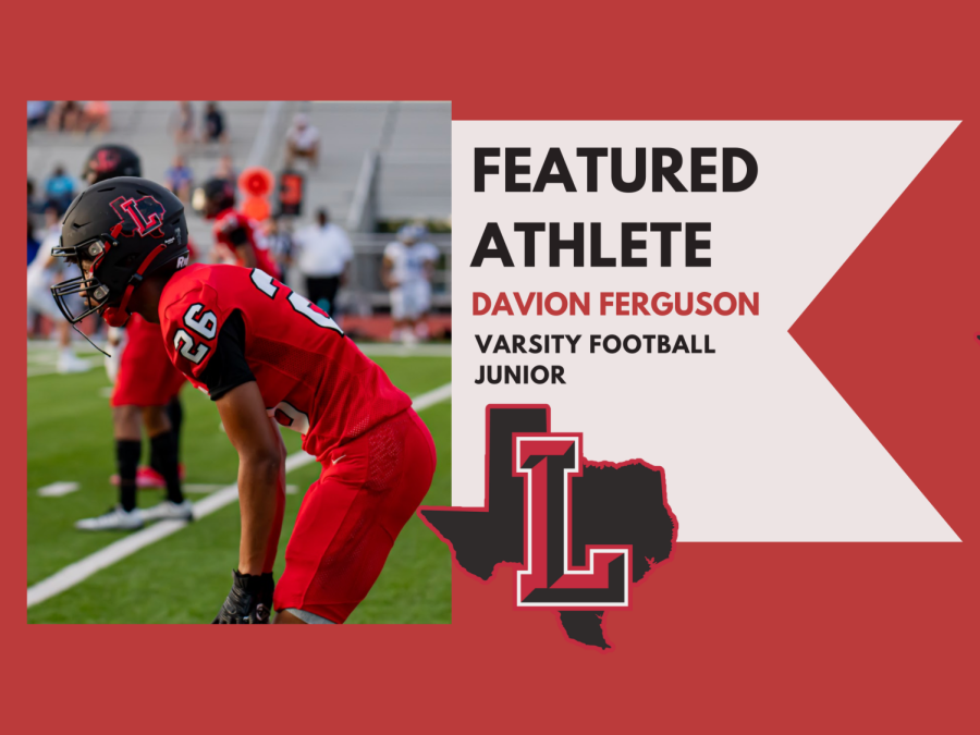 Wingspan’s featured athlete for 9/8 is junior Davion Ferguson. Ferguson is in his first year on the Liberty football team, after transferring from Plano East.