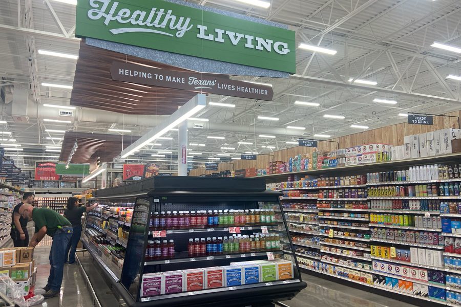 Throughout the store, customers can find healthy products from bulk food items to sports nutrition products and supplements.