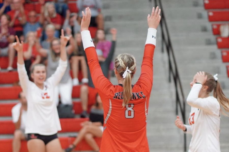Volleyball secures spot at first