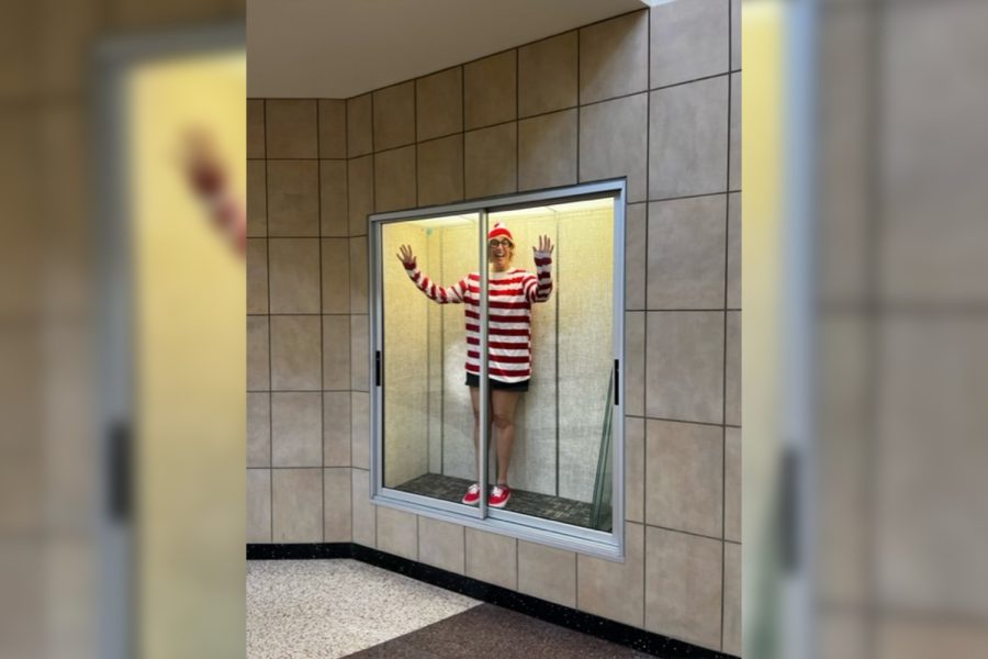 In an attempt to get students to report anything they say that could be out of the ordinary, the schools administrative team, including principal Stacey Whaling, is taking turns dressing like Waldo on Friday for If You See Something, Say Something Day. The first student (students) to find Waldo are eligible for a prize from the front office. 