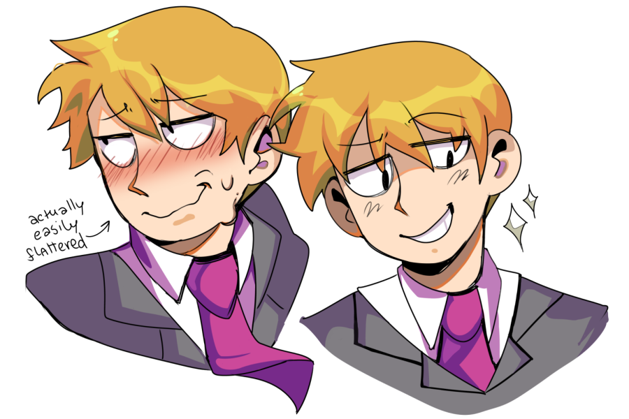 Staff comic Reigen Arataka at your service created by  Aarushi Ray.