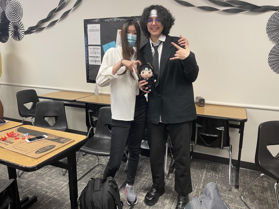 Halloween was seen on campus this year for the first time in recent years. Students on campus were allowed to wear costumes to school.