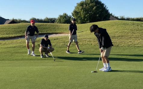 The Boys golf team headed to the Prowl Fall Preview on Thursday with the team finishing in first place and top finishes from three Redhawks: junior Anuj Sinha (T-1st), sophomore Brody Batjer (3rd), and junior Kaden Crocetti (4th).