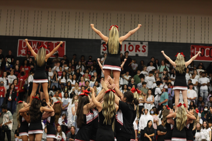 Coming off of a two week winter break, the Redhawks cheer squad is set to compete Friday and possibly Saturday for the UIL 5A Spirit State Championships. Despite setbacks with break and sicknesses, the team feels prepared and ready to compete.
