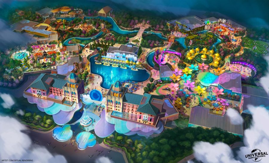 Universal Studios announced a new theme park in Frisco. It will be located on the Tollway and Panther Creek.