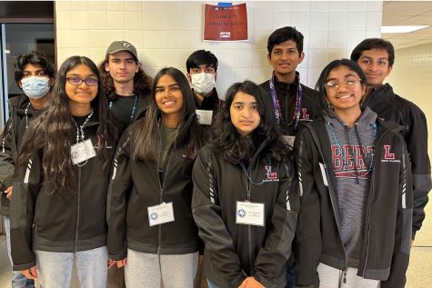 The Academic Decathlon Team competed at the regional tournament  Saturday. They finished 8th in the region and are advancing to the state meet in San Antonio at the end of February.
