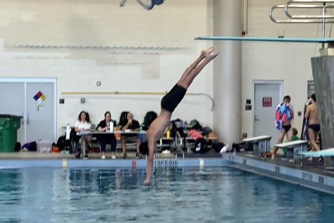 The Redhawks swim and dive team competed in the District 10-5A meet at the Frisco ISD Natatorium Thursday and Saturday, with both boys and girls achieving podium finishes. The girls placed second, while the boys ended up taking third. 