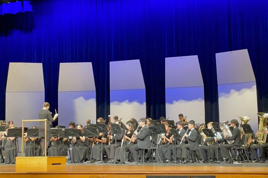 After rescheduling, band is finally performing Tuesday at 7:00 p.m. at their Midwinter concert. Redhawks are excited to show off the music they have been working on in class.