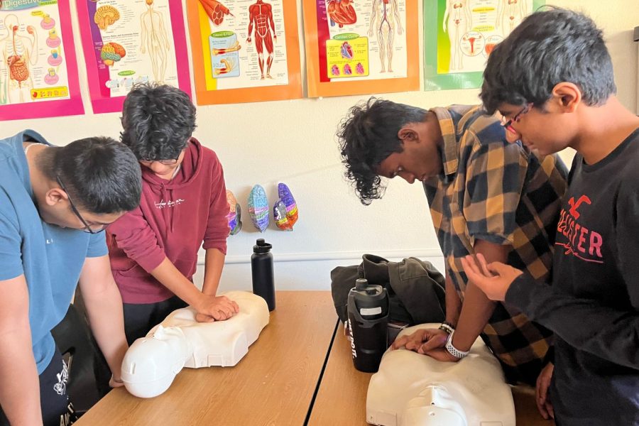 Health students are getting the opportunity to be CPR certified, which is an opportunity that isnt just beneficial to students interested in healthcare professions, but for all students. CPR is a beneficial skill to have for students going into any field of work.