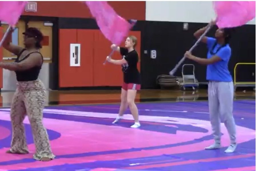 Winter Guard will perform at Frisco Flag Night at Emerson High School this Saturday.
This event is organized by Frisco ISD fine arts and all 12 high school Winter Guards in the district will get the opportunity to perform.
