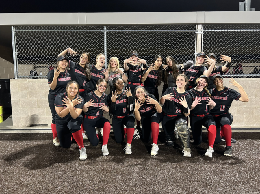 After opening district play with a 9-3 win over Frisco (0-1), the softball team (1-0) hits the road to take on the Lebanon Trail TrailBlazers (1-0) Tuesday at 6 p.m. 
