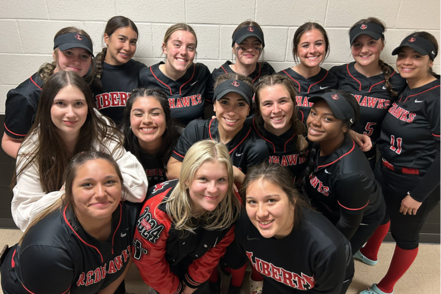 Many+years+in+the+making%2C+the+softball+team+earned+their+spot+in+the+playoffs.+They+did+this+with+a+win+over+the+Emerson+Mavericks+on+Tuesday.