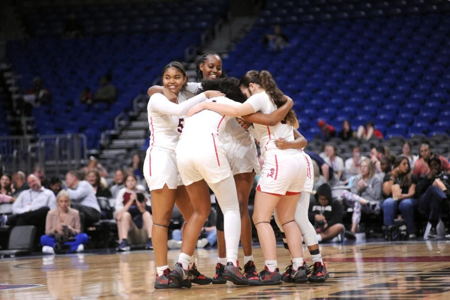 Johnson girls basketball receives state championship rings