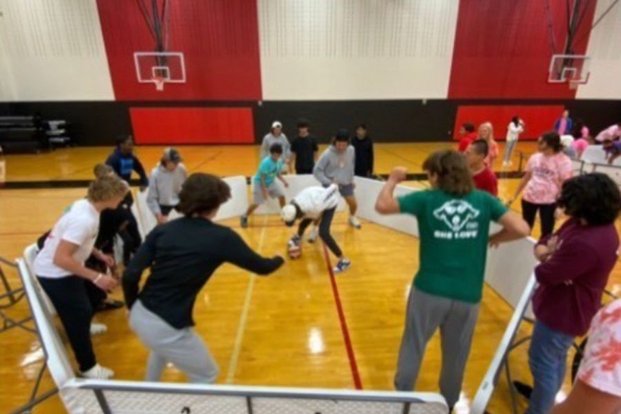 StuCo takes on a second round of gaga ball this Tuesday in the main gym. The group is excited to see their plan in action after weeks of planning.
