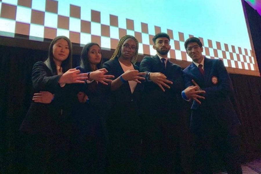 Members of the HOSA chapter on campus recently competed in the State Leadership Conference. Students competed in different events, and juniors Abdurraheem Sheikh and Sophie Yang also met with fellow members of the Area 3 leadership team.
