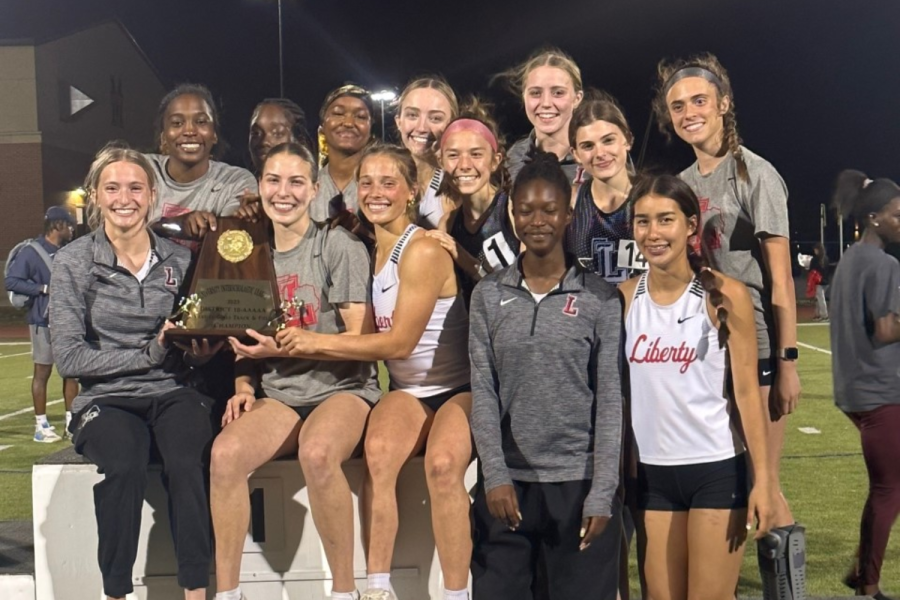 The Redhawks track and field team soared at the District 10-5A meet, with dozens of competitors qualifying for the Area meet. The girls claimed the district championship on Thursday, scoring 154 points.