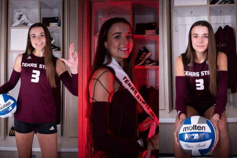 Nine years in the making, junior Mary Jane McCurdy verbally committed to Texas State University to play Division 1 volleyball. As a junior, Mary Jane still has a year left of being a Redhawk, but she has big plans as a Bobcat.