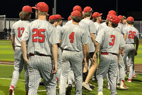 Redhawks baseball closes out their first game of a three game series against Lone Star with a 7-2 win. The team will now move onto the second round Friday at Independence.