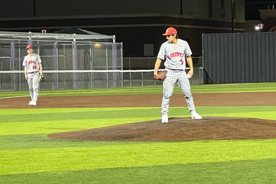A win Friday over Lone Star will send the Redhawks baseball team to the second round of the UIL 5A playoffs. The Redhawks beat the Rangers 7-2 in the opening game of the three game series. 