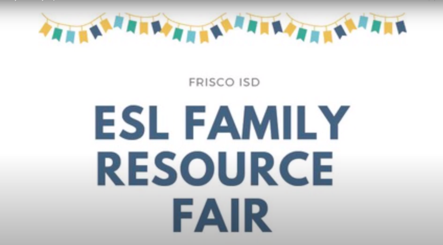 Frisco ISD will be holding its ESL Family Resource Fair Thursday from 9 a.m. to 11 a.m. in the FISD Hall of Honor. The purpose of the event is to provide non-native English speakers with opportunities to grow in their second language. 