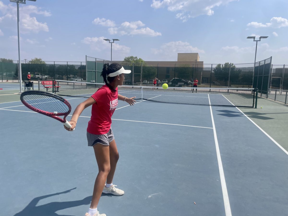 Tennis swung into its spring season Friday in the Melissa Tournament. The team retreated to the Nest with a collection of gold and silver medals.
