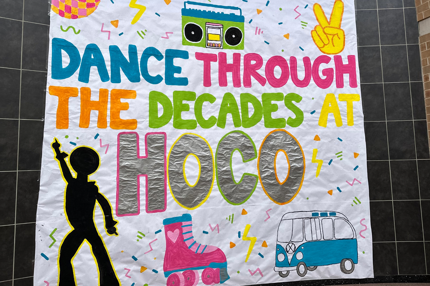 The wait for the annual Homecoming dance is over. Students can enjoy dancing through the decades on Saturday from 7-10 p.m at The Nest.