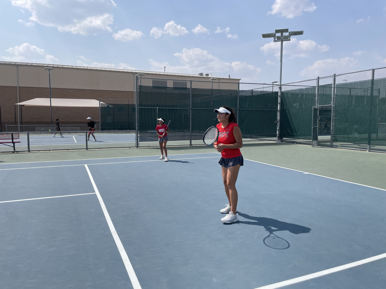 The #6 state-ranked Lebanon Trail Blazers defeated Redhawk tennis Tuesday in a 17-2 loss. “We came up short, [but] overall I was proud of how our team competed, despite the result,” assistant tennis coach Neil Grobler said.