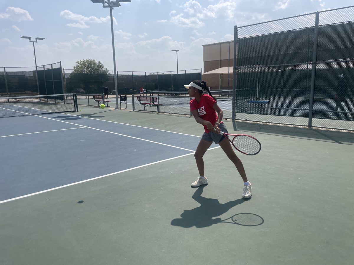 Tennis retreats to the nest after taking on Wakeland on Friday gaining lots of experience. During tournaments like these I can have fun playing these people and improving my technique,” junior Krish Pokle said.