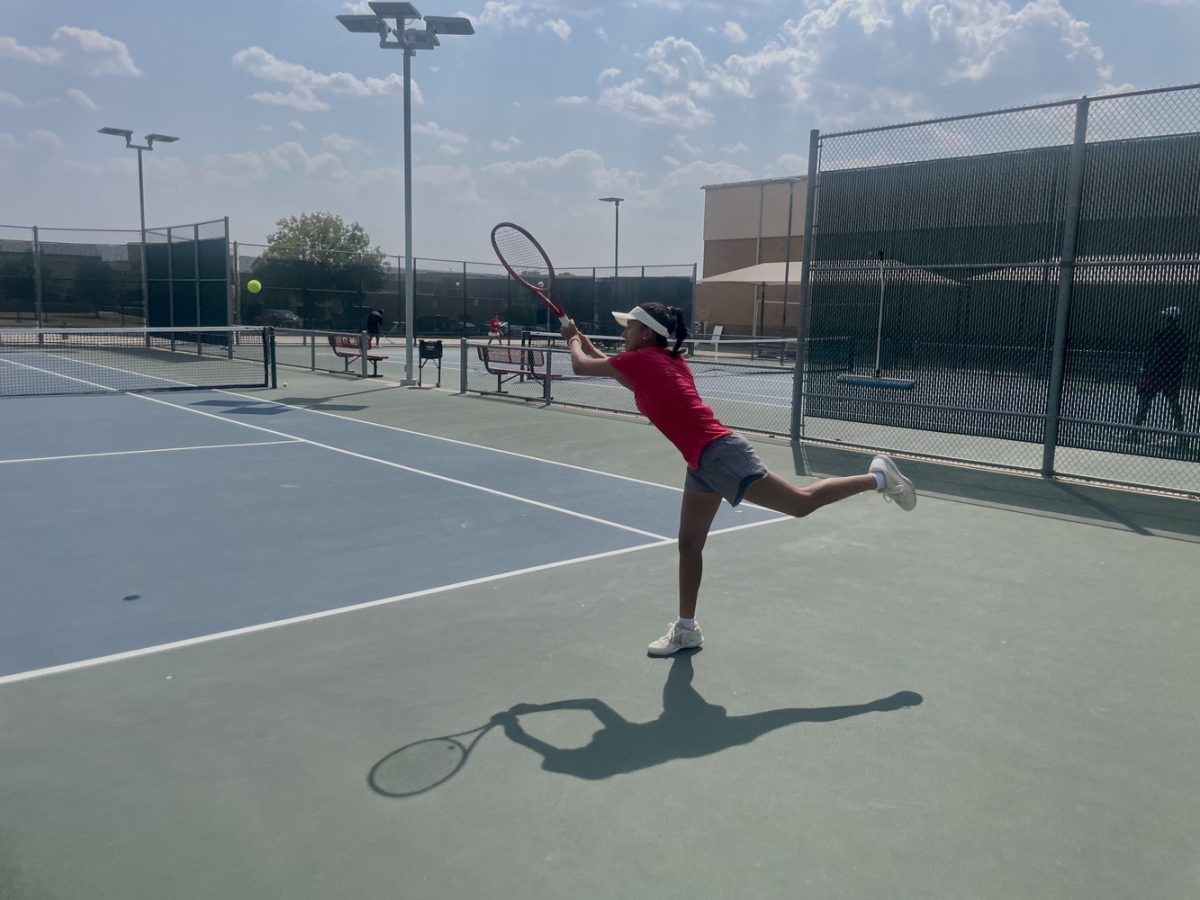 Tennis will take on the ranked Independence Knights Tuesday away. “I’m a little more nervous this time because this team is definitely stronger than the rest that we have gone against,” senior Purnoor Sharma said.