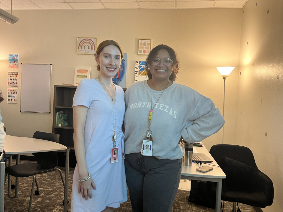 American Studies teachers Ashley Harrison and Whitney Schell have transitioned from student teachers to teachers on campus. They did not take on this move alone as their former mentors are now colleagues.