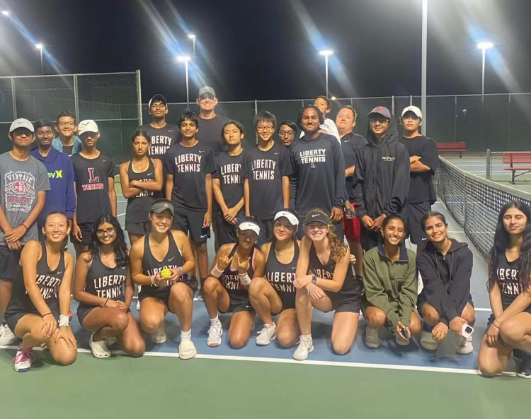 Tennis+fell+to+number+one+state+ranked+Centennial+Titians+on+Tuesday.+%E2%80%9CWe+fought+hard+and+had+some+competitive+sets%2C+but+ultimately+were+outmatched%2C+assistant+tennis+coach+Neil+Grobler+said.