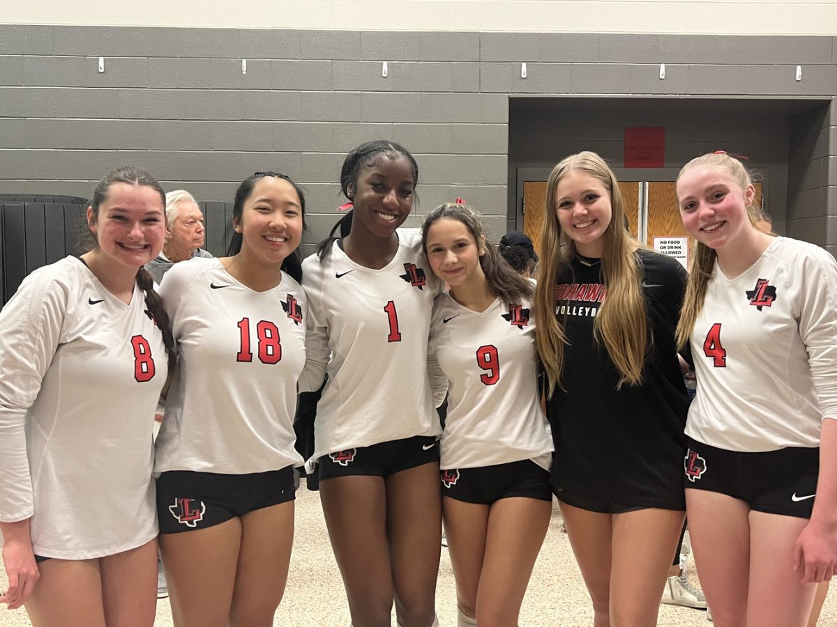 Following+a+win+Tuesday+against+Independence%2C+and+the+fall+of+Lebanon+Trail+to+Centennial%2C+the+Redhawk+volleyball+team+is+crowned+District+10-5A+champions.+Although%2C+the+team+still+has+two+games+left+in+their+season+before+playoffs.