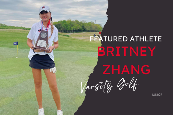 Wingspan’s Featured Athlete for 11/21 is golf player, senior Britney Zhang.