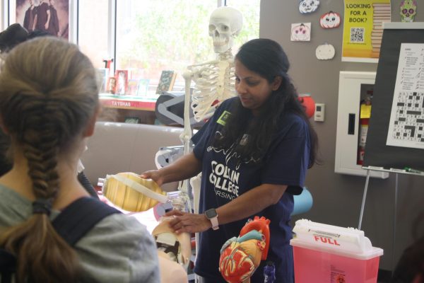 At the trade fair, students can learn about careers that don't necessarily need a degree from a four-year university.