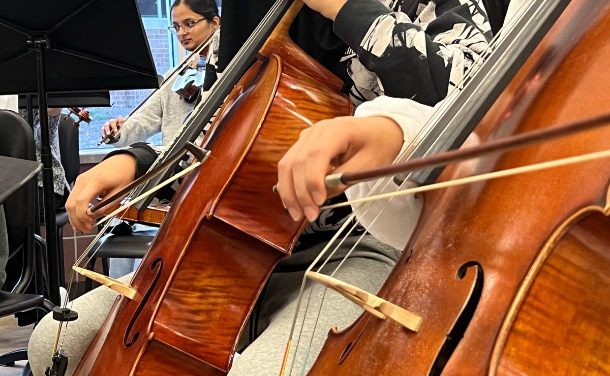 Rather than performing a concert for an audience, orchestra members are playing for a panel of judges at Reedy High School on Wednesday as part of the annual UIL contest. 