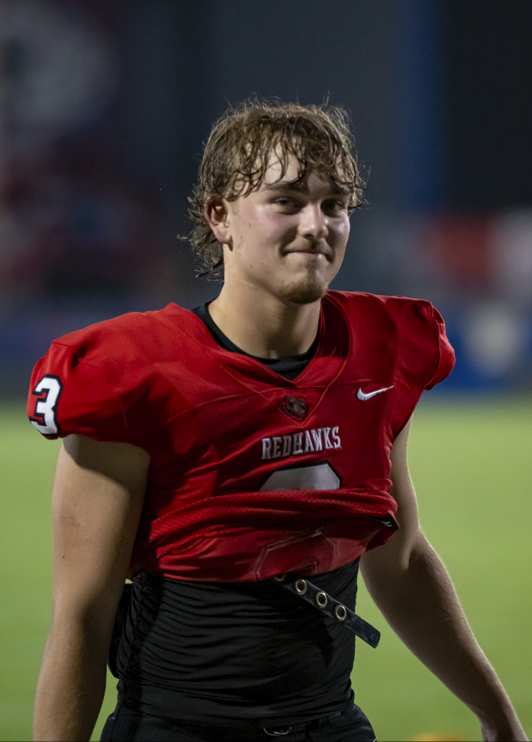 The Denison Yellow Jackets dealt the Redhawks a 49-0 loss at the Ford Center Thursday night in District 4-5A play leaving the football team 0-8.