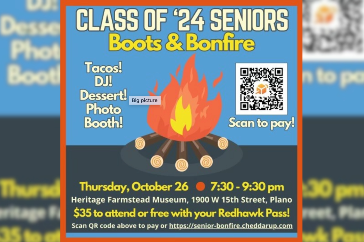 An+annual+senior+event%2C+a+bonfire%2C+is+happening+tonight+at+the+Heritage+Farmstead+Museum.+Seniors+can+attend+the+bonfire+from+7%3A30-9%3A30+p.m.