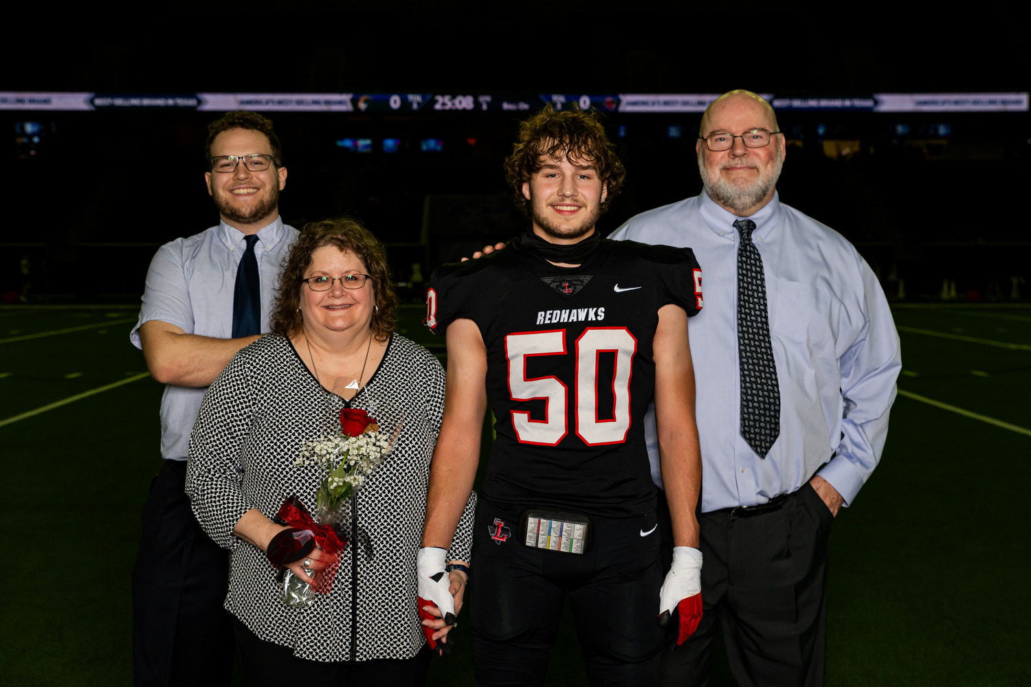 Football waves goodbye