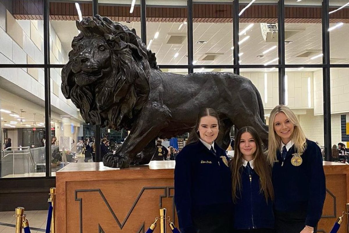 Among the Redhawks that placed at the
District IV Association Leadership Development Events Thursday at McKinney High School was the 
Radio Broadcast team of 
Lauren Pratt, Peyton Vargus, and Addy Schick.

(photo used with permission from @frisco_liberty_ffa)