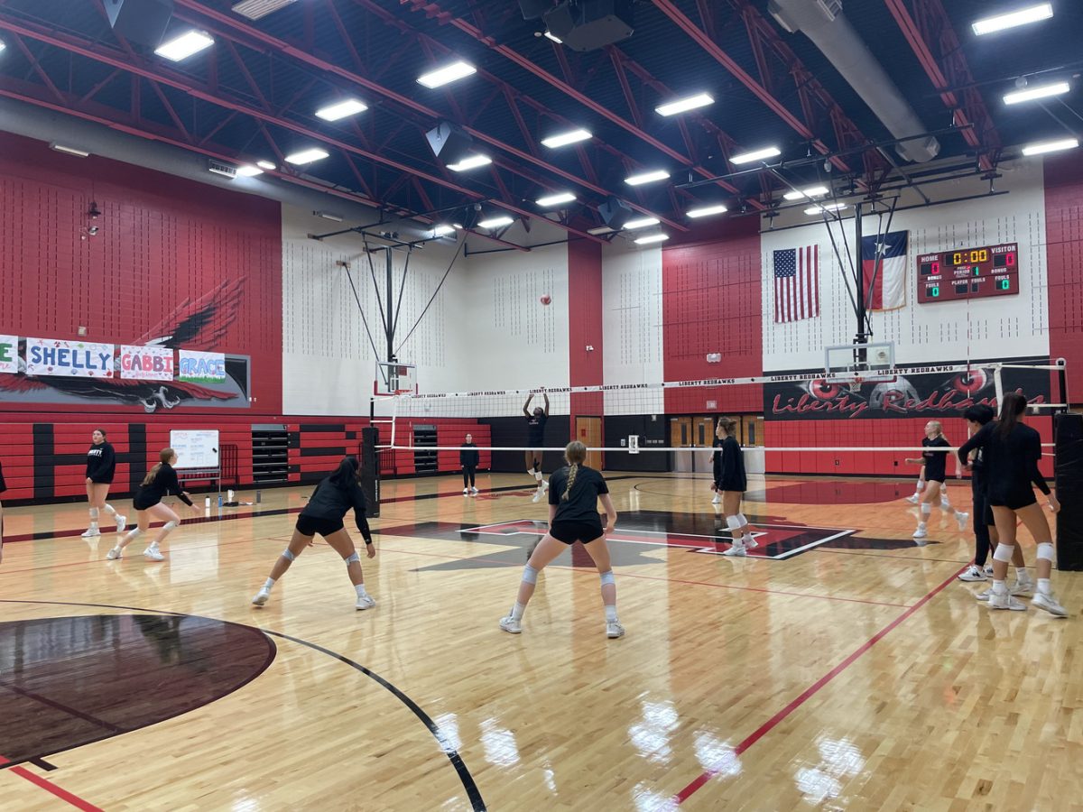 After+being+crowned+Bi-District+champions+earlier+in+the+week%2C+Redhawk+volleyball+heads+into+their+Area+championship+match+Thursday.+The+team+will+take+on+Hillcrest%2C+a+team+they+are+very+familiar+with.