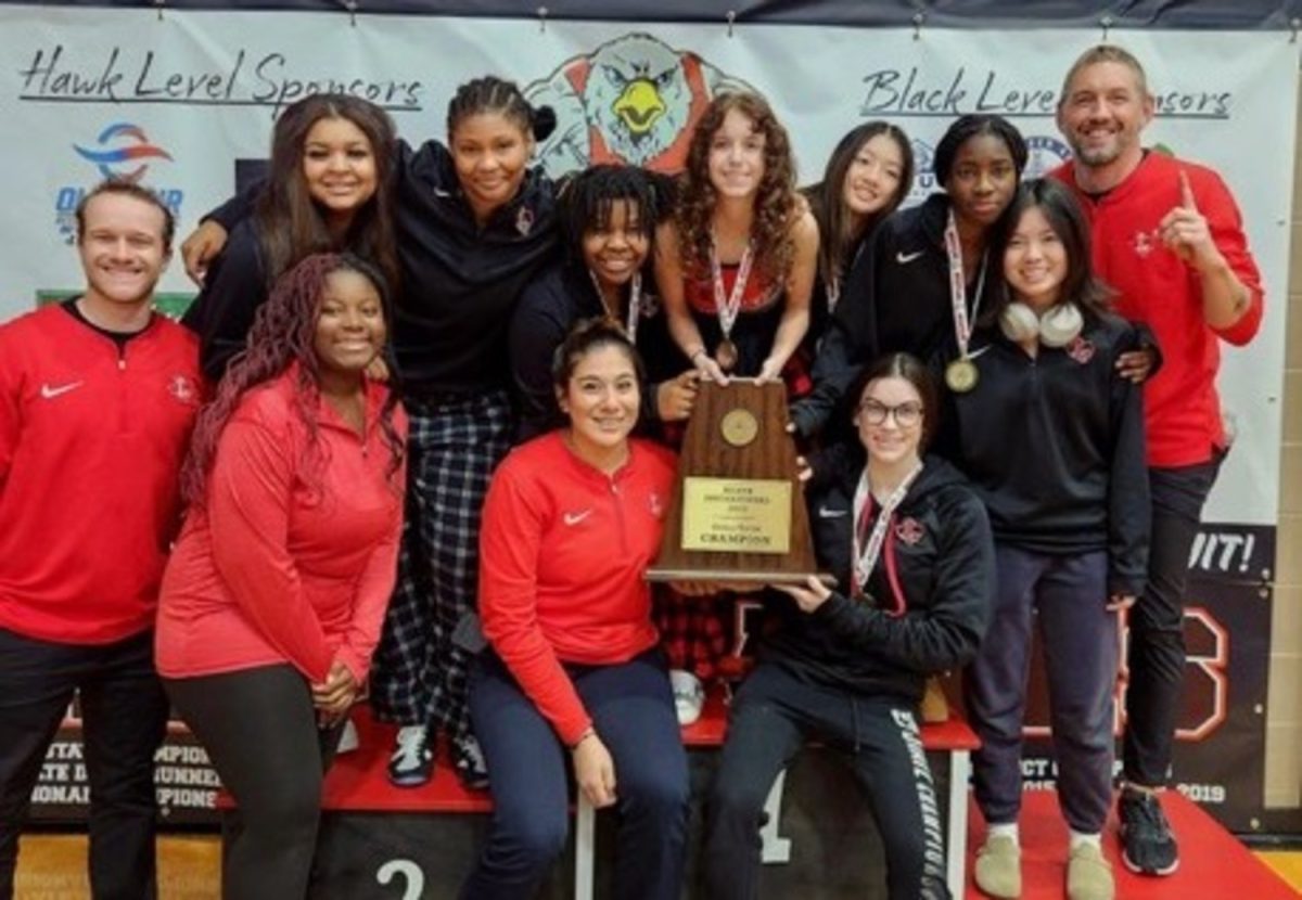 Despite facing out of state competition, the Redhawk wrestling team finished first overall in the Heath Invitational. “We all wrestled to our best abilities and it showed,” senior Taylor Clapp said.
