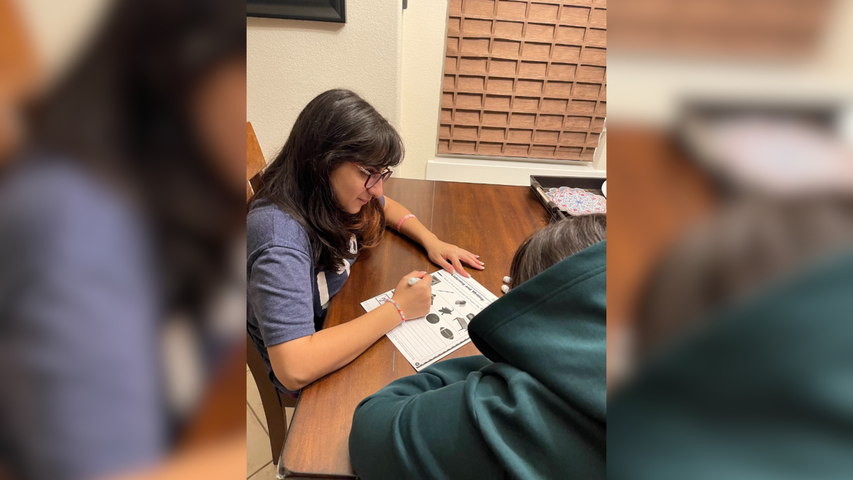 At only 14 years old, freshman Zahra Rahmani has already found herself a job. She was tutored as a child, and is now continuing the cycle with tutoring others.